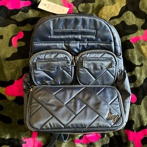 BNWT Lug Puddle Jumper Backpack (indigo blue)